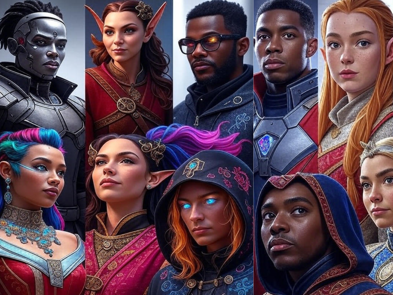 AI Portrait Generation Interface